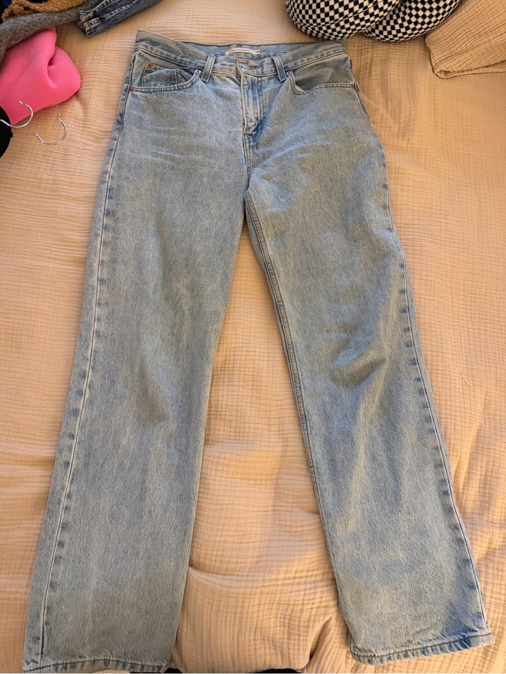 Levi's Light Blue Straight-Leg Women's Jeans